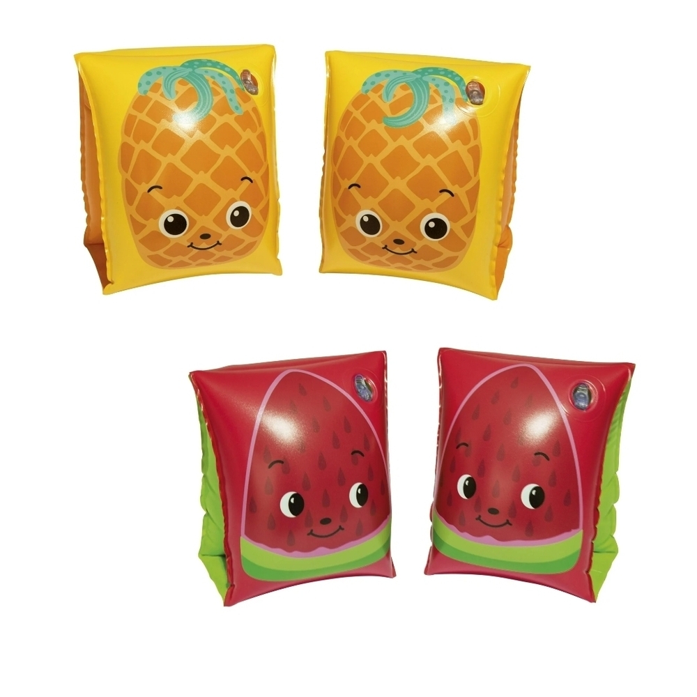 Bundle Of 6 Bestway Swim 3 Armbands 2 Donut Floats 1 Inflatable Pool Beach Ball - Picture 5 of 7